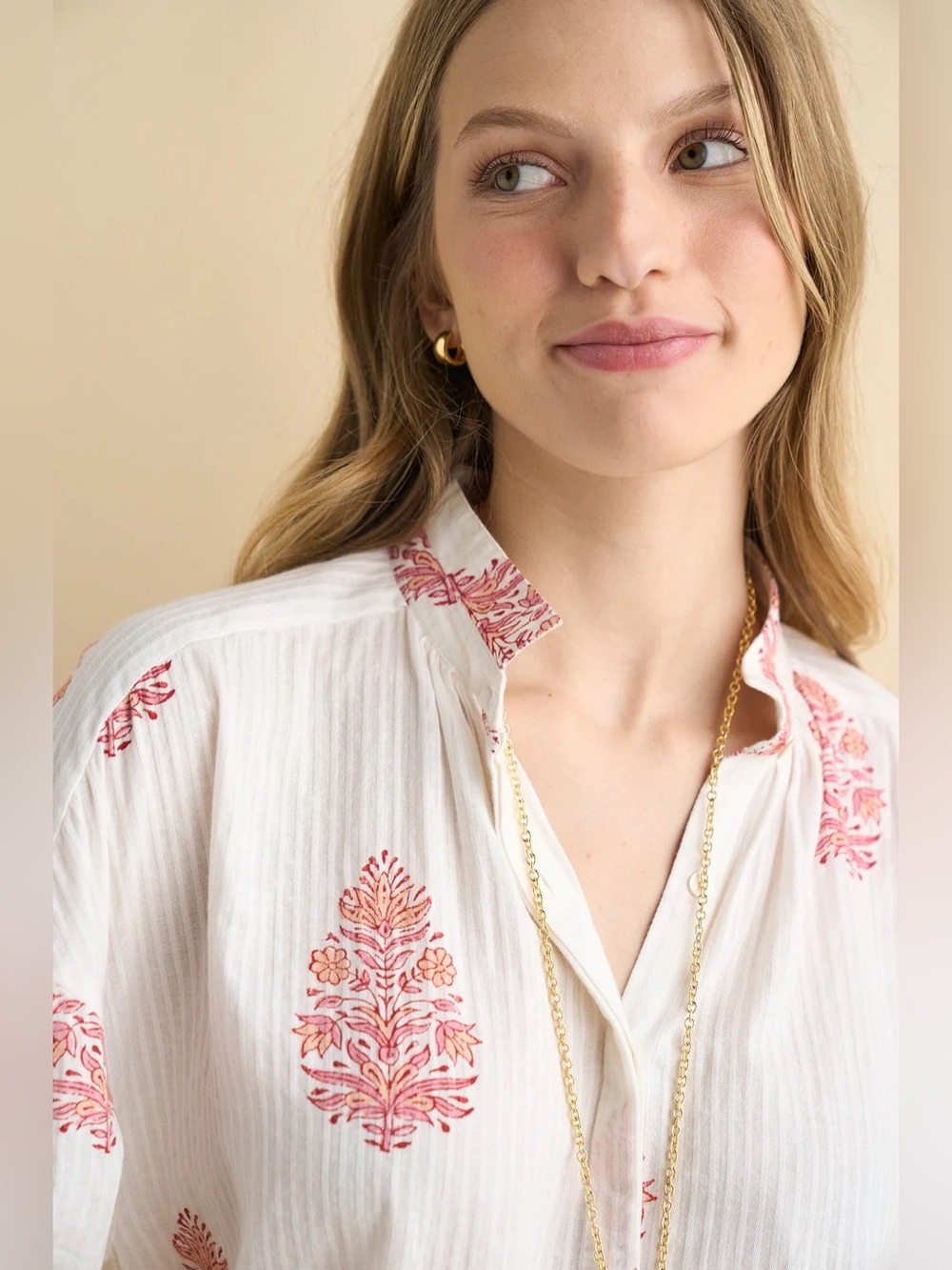 Sonmer Alexa Blouse Off White - Picture 3 of 4